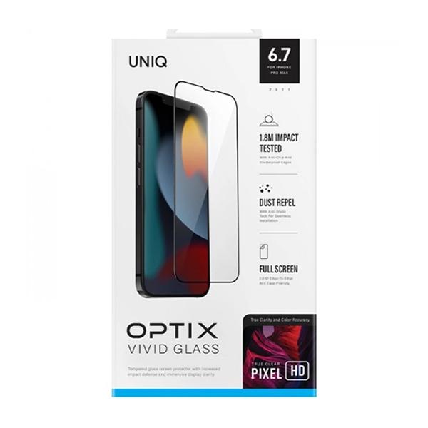 Miếng Dán Cường Lực UNIQ OPTIX Vivid Clear cho iPhone 14 Series