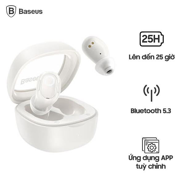 Tai nghe Bluetooth Baseus Encok True Wireless Earphones WM02