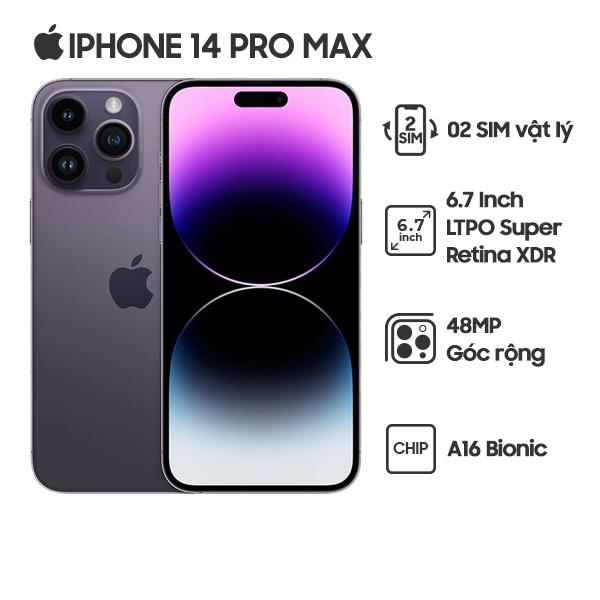 iPhone 14 Pro Max 256GB Cũ 99% - Sim Vật Lý