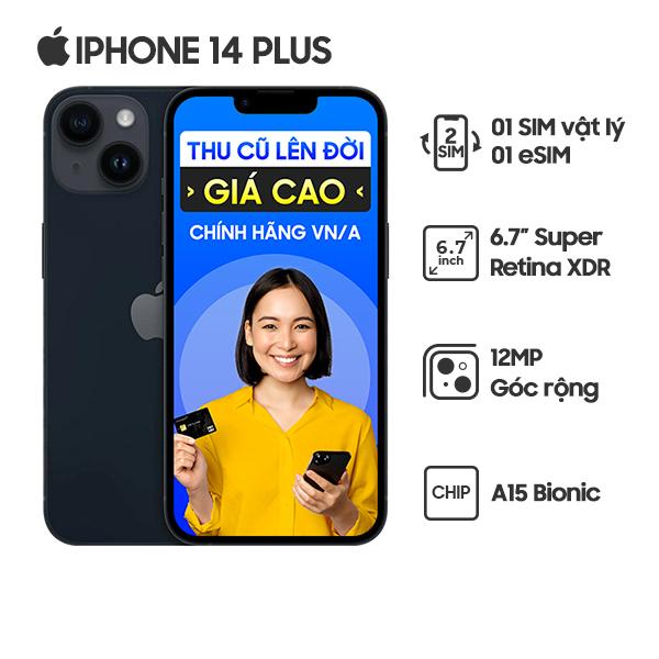 iPhone 14 Plus 256GB Chính Hãng VN/A - Đã Kích Hoạt