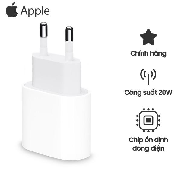 Sạc Apple iPhone 20W Type-C Chính Hãng VN/A