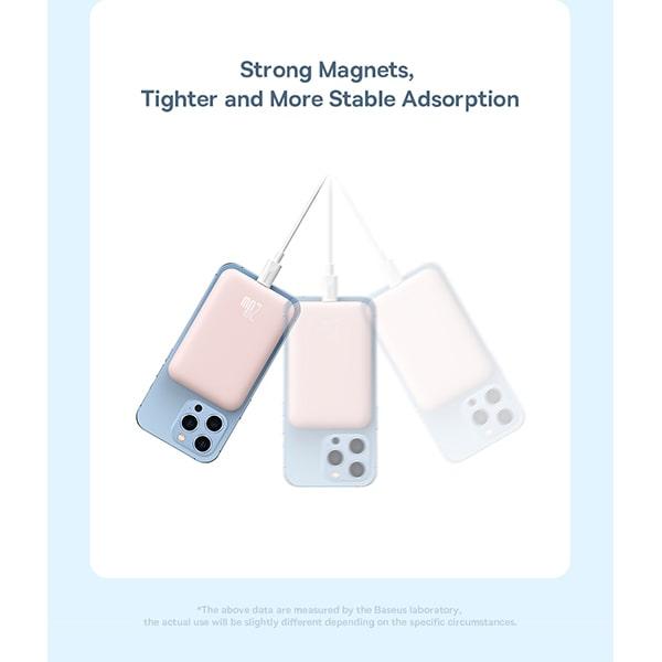 Pin Sạc Dự Phòng Không Dây BASEUS Sạc Nhanh 20W 10.000mAh (Magnetic Mini Wireless Series)