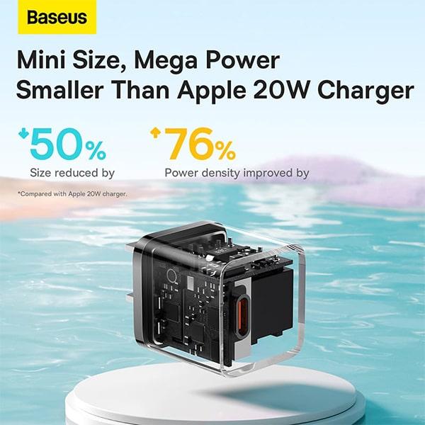 Củ Sạc BASEUS GaN5 Fast Charger 1C 20W