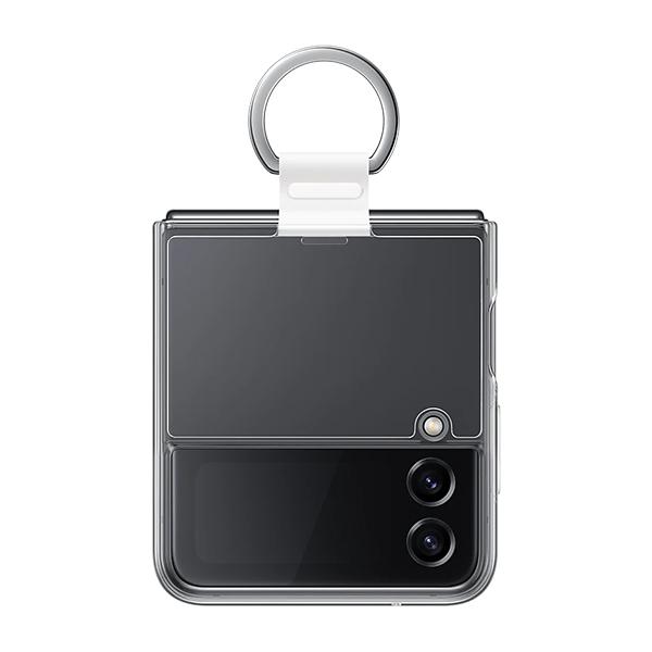 Ốp lưng trong suốt Galaxy Z Flip4 Clear có Ring 