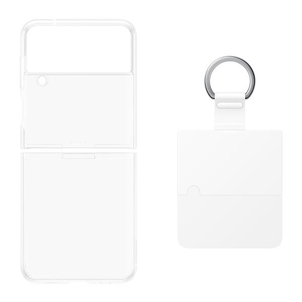 Ốp lưng trong suốt Galaxy Z Flip4 Clear có Ring 