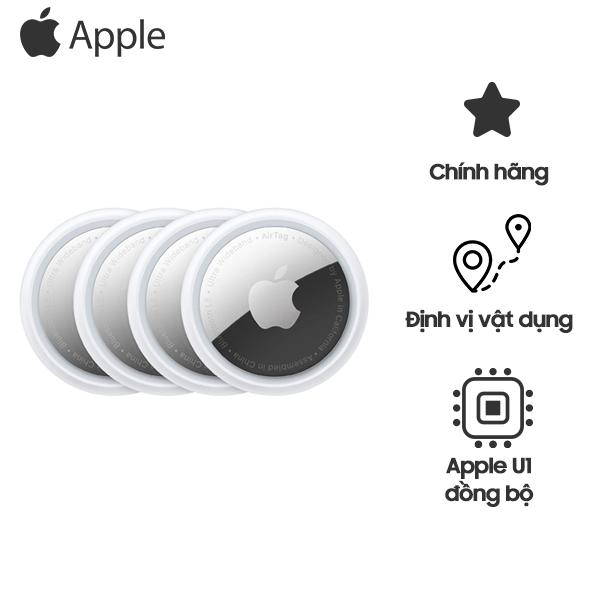 Thiết bị định vị thông minh Apple  AirTag - 4 Pack Chính Hãng