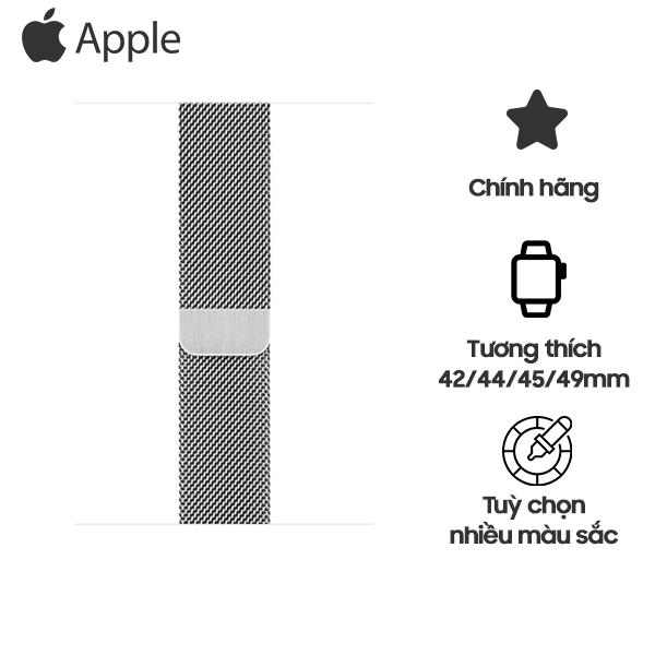 Dây Apple Watch Milanese Loop 42/44/45/49mm Chính Hãng
