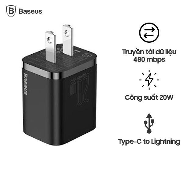 Củ Sạc Nhanh Baseus Super Si Quick Charger 20W