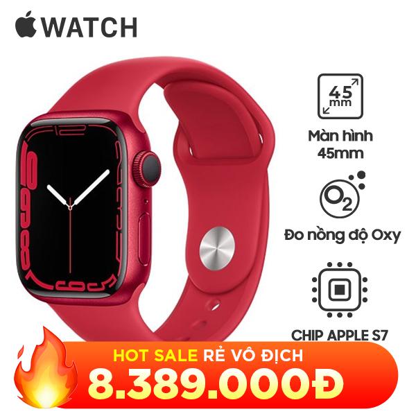 Apple Watch Series 7 45mm Viền Nhôm Mới