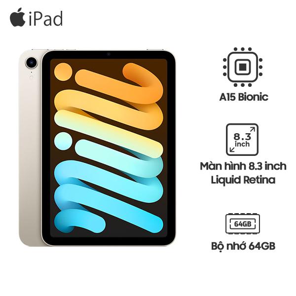 iPad Mini 6 8.3 inch 2021 Wifi 64GB Cũ