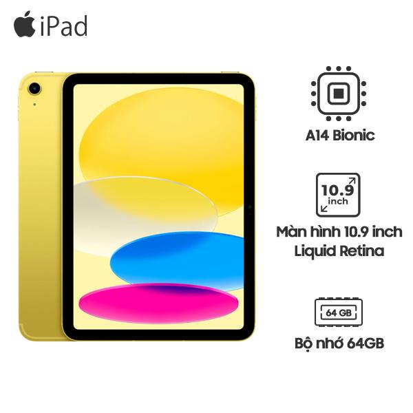 iPad Gen 10 10.9 inch Wifi 64GB Chính Hãng