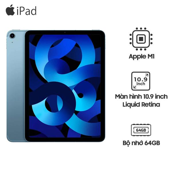 iPad Air 5 10.9 inch 2022 Wifi 5G 64GB Cũ 99%