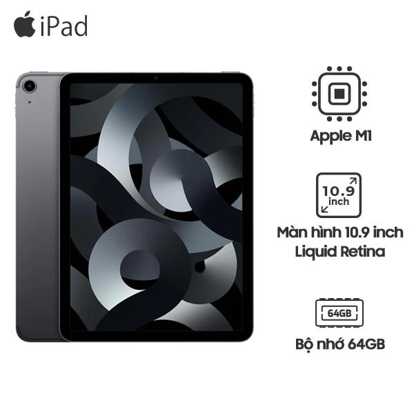 iPad Air 5 10.9 inch 2022 Wifi 5G 64GB Chính Hãng