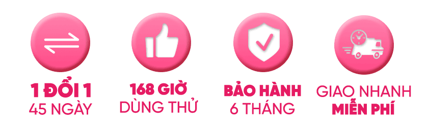 BẢO HÀNH 12 THÁNG | TRẢ GÓP 0% | CHÍNH HÃNG 100% | GIAO NHANH MIỄN PHÍ
