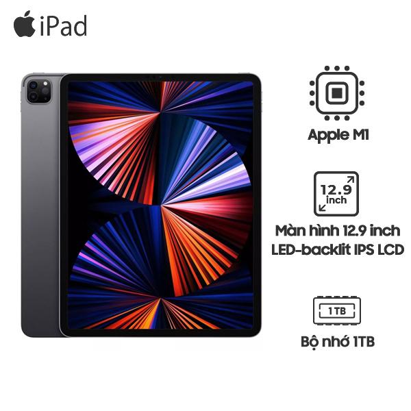 iPad Pro M1 12.9 inch 2021 Wifi 1TB Chính Hãng