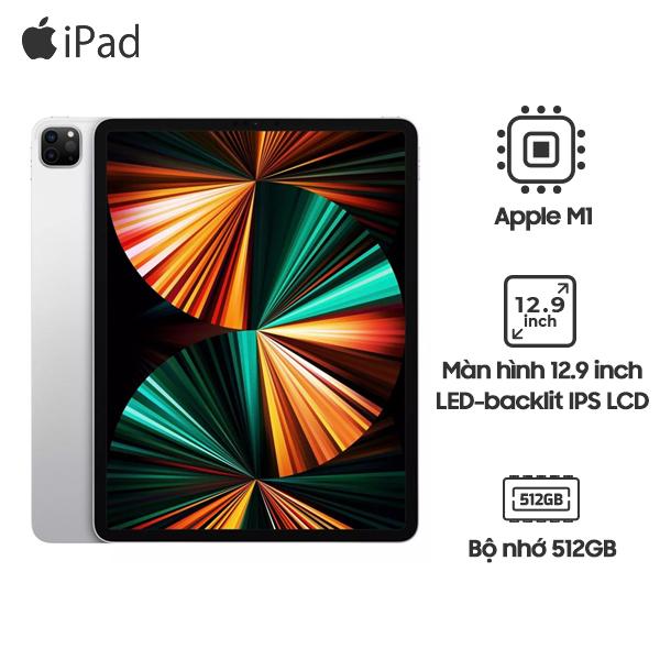 iPad Pro M1 12.9 inch 2021 Wifi 512GB Chính Hãng