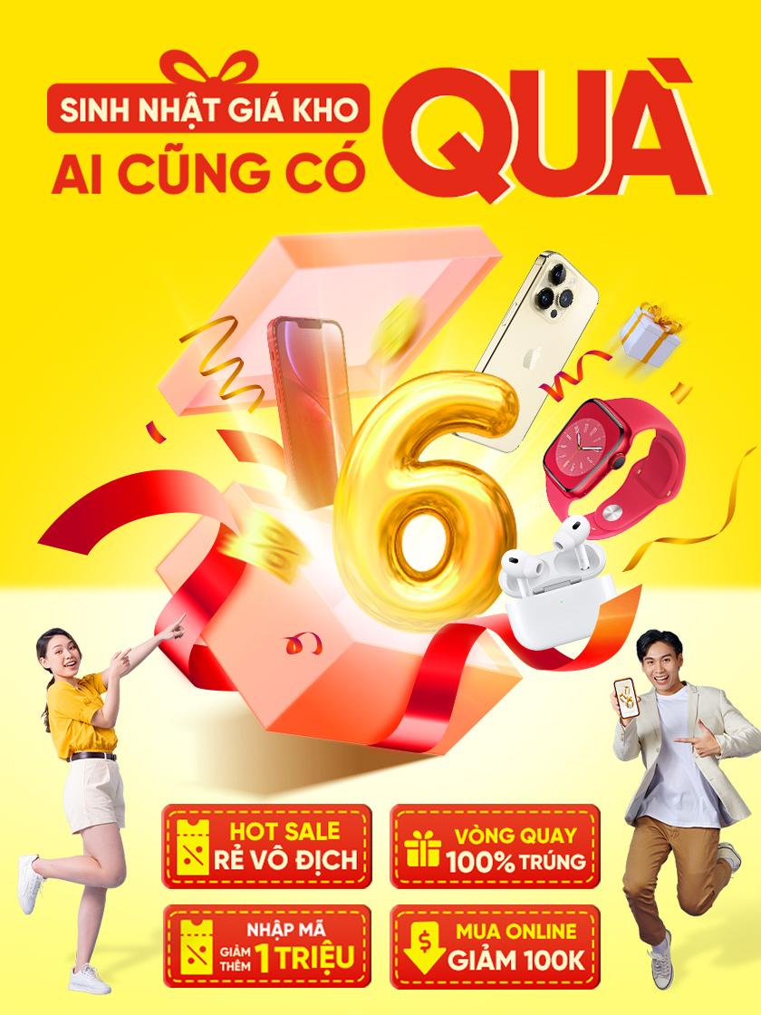 HOT SALE SINH NHẬT - RẺ VÔ ĐỊCH | VÒNG QUAY 100% TRÚNG QUÀ | FLASH SALE CHỈ TỪ 6K | MUA ONLINE GIẢM THÊM 100K