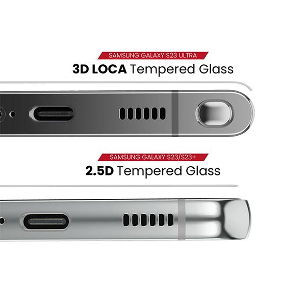 Kính cường lực Samsung Galaxy S23 Ultra Full UV Loca