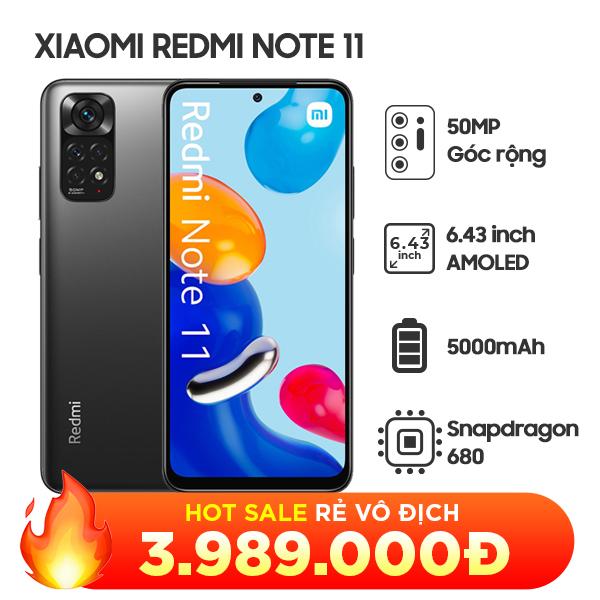 Xiaomi Redmi Note 11 4G/128GB Chính Hãng