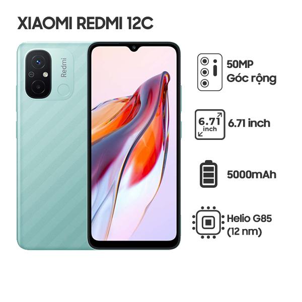 Xiaomi Redmi 12C 4GB/64GB Chính Hãng