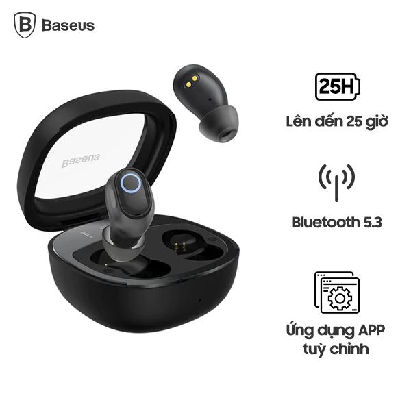Tai nghe Bluetooth Baseus Encok True Wireless Earphones WM02