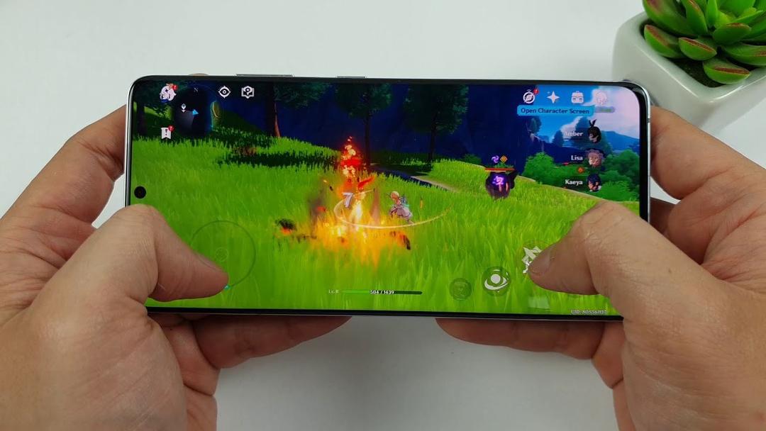 game ghenshin impact tr&ecirc;n samsung s21 fe