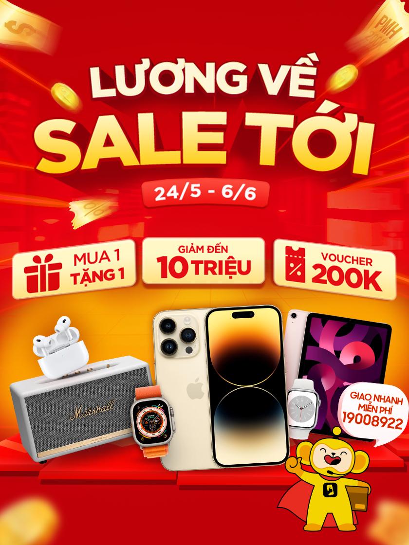 Lương Về Sale Tới | 45 ngày Lỗi 1 đổi 1 | Bảo hành 12 tháng | Thu cũ lên đời trợ giá 2 triệu | Trả góp 0%