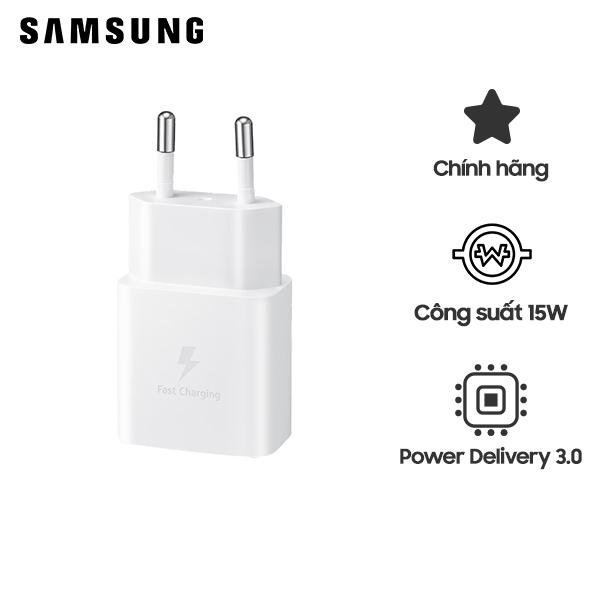 Củ Sạc Nhanh Chính Hãng SAMSUNG 15W Type-C