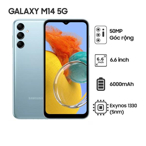 Samsung Galaxy M14 5G 6GB/128GB Chính Hãng - BHĐT