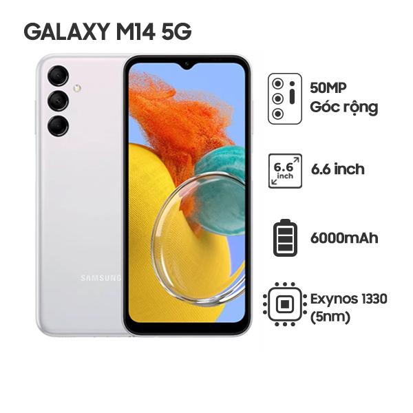 Samsung Galaxy M14 5G 6GB/128GB Chính Hãng - BHĐT
