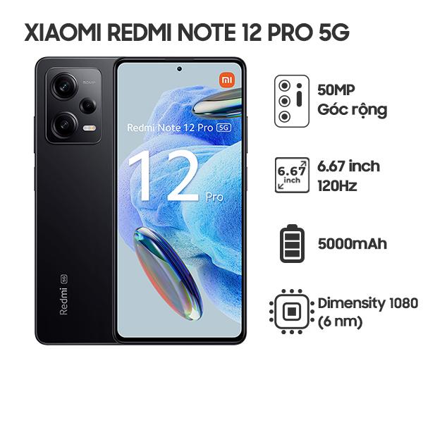 Xiaomi Redmi Note 12 Pro 5G 8GB/128GB Chính Hãng