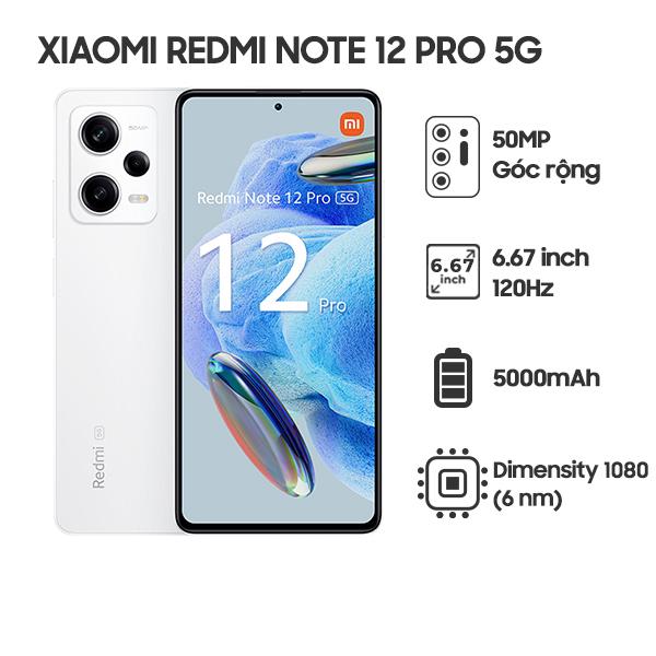Xiaomi Redmi Note 12 Pro 5G 8GB/128GB Chính Hãng