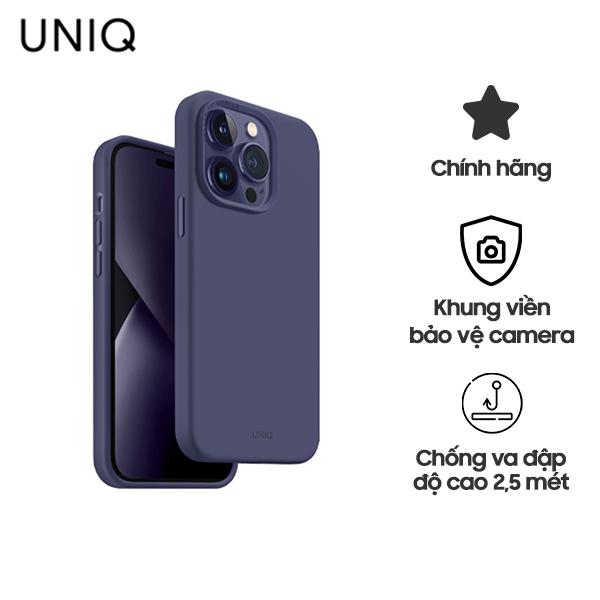 Ốp UNIQ Hybrid Lino For iPhone 14 Pro