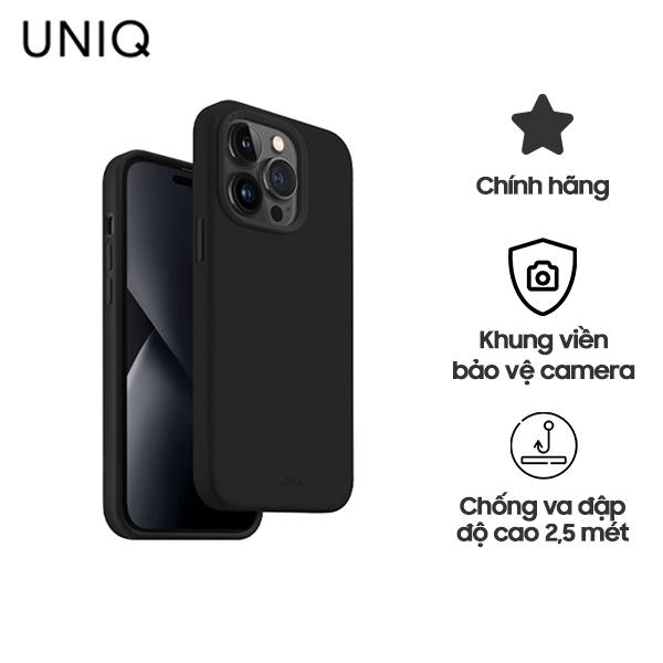 Ốp UNIQ Hybrid Lino For iPhone 14 Pro Max
