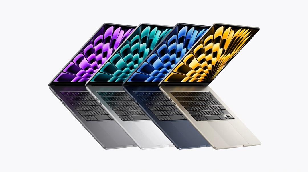 M&agrave;u sắc tr&ecirc;n Macbook Air 2023