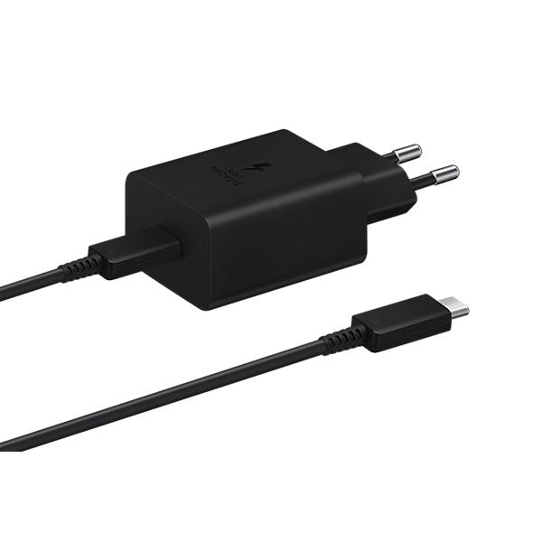 Bộ Sạc Nhanh Chính Hãng SAMSUNG 45W PD Power Adapter Đen (EP-T4510XBEGWW)