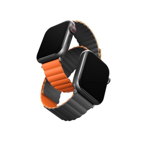Dây Đeo UNIQ Revix Reversible Magnetic Silicone Strap (42/44/45mm) Chính Hãng