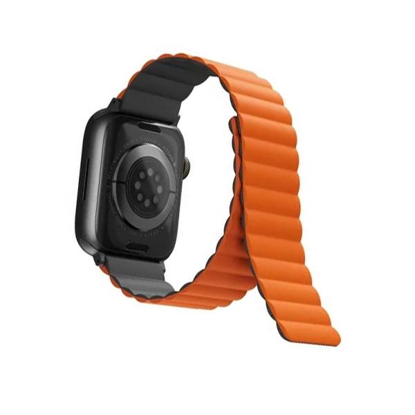 Dây Đeo UNIQ Revix Reversible Magnetic Silicone Strap (42/44/45mm) Chính Hãng