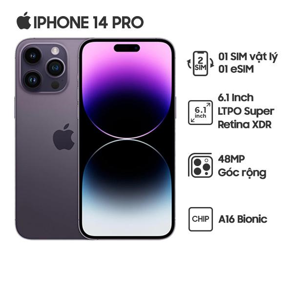 iPhone 14 Pro 128GB Cũ 99% - Sim Vật Lý