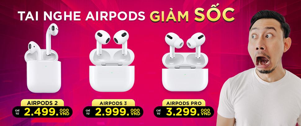 TAI NGHE AIRPODS GIẢM SỐC