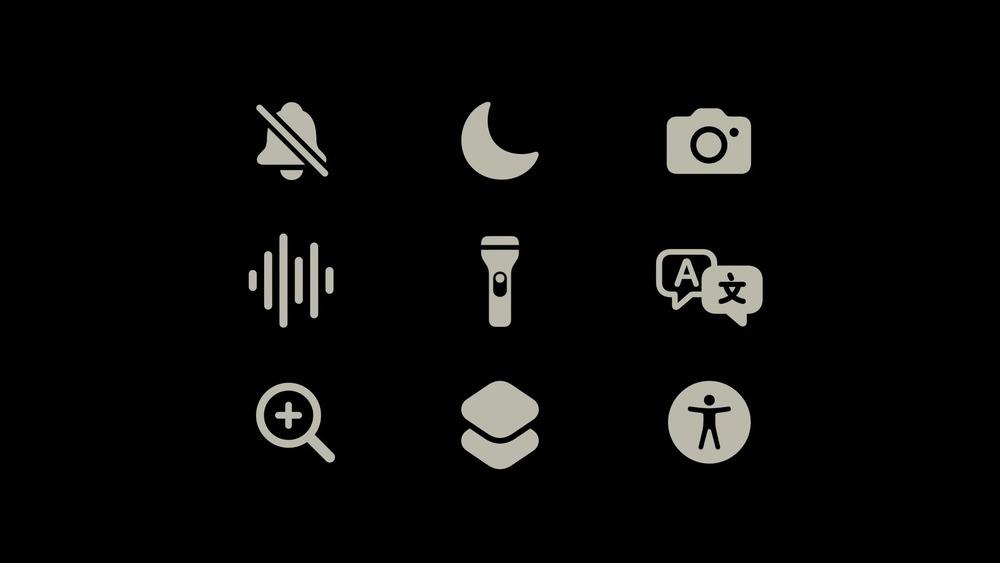 c&aacute;c t&ugrave;y chọn trong n&uacute;t action button