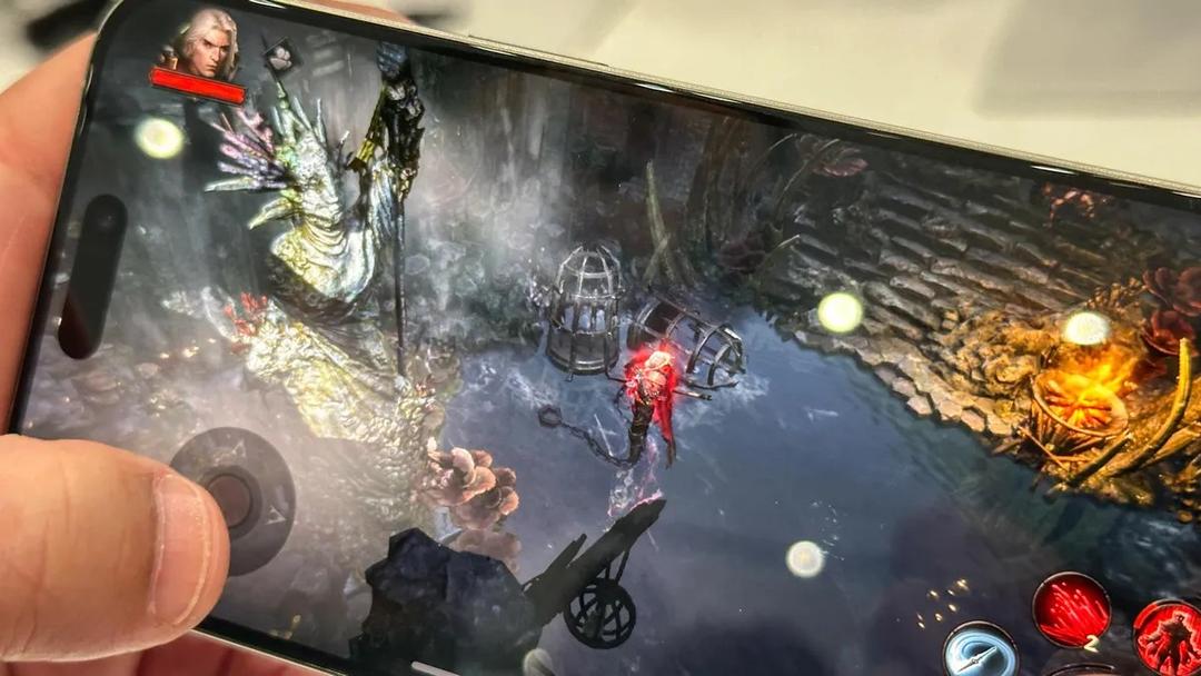 chơi game tr&ecirc;n iphone 15 pro max