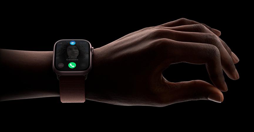 apple watch s9 chạm 2 lần