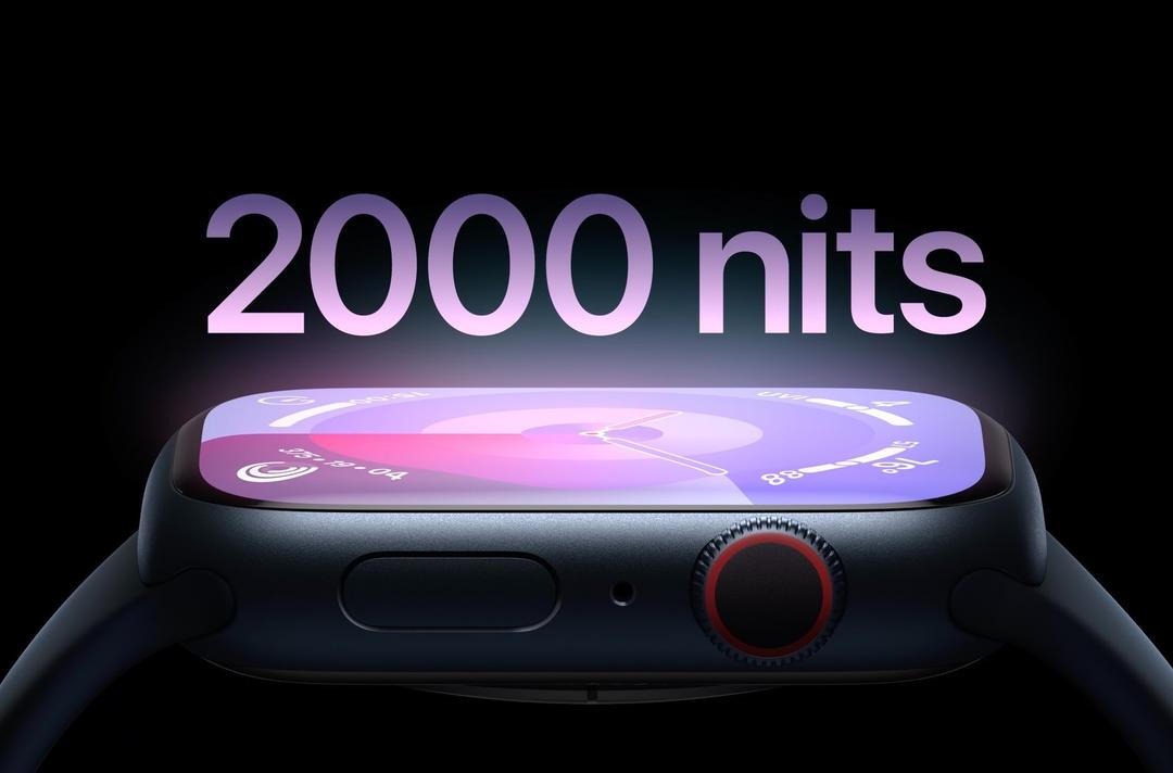 m&agrave;n h&igrave;nh apple watch s9 s&aacute;ng tăng gấp đ&ocirc;i