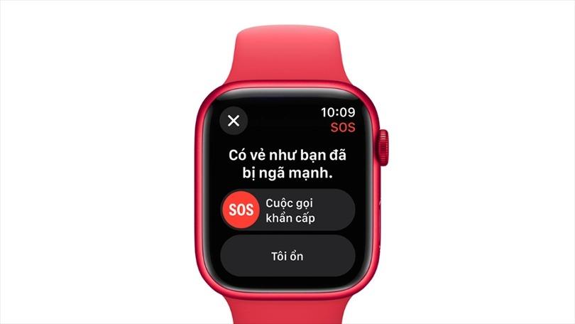 Apple watch s9 ph&aacute;t hiện va chạm