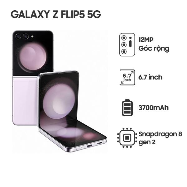 Samsung Galaxy Z Flip5 5G 8GB/256GB Likenew - Fullbox