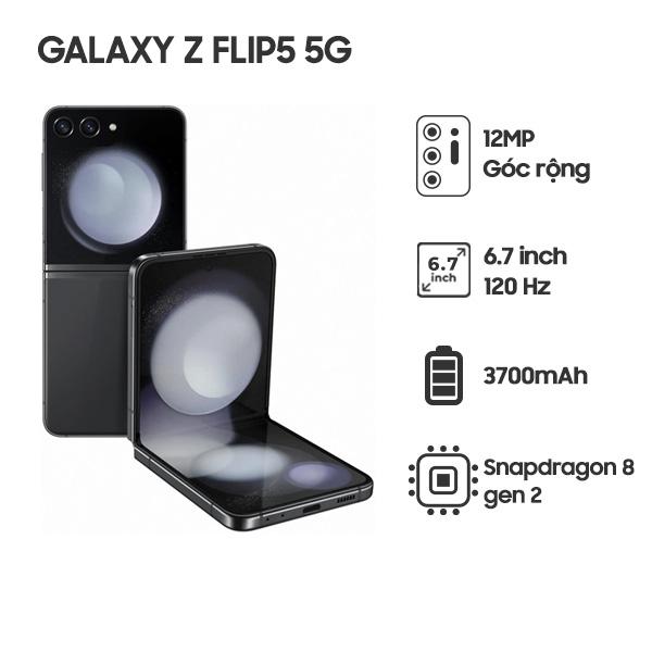 Samsung Galaxy Z Flip5 5G 8GB/256GB Chính Hãng - BHĐT