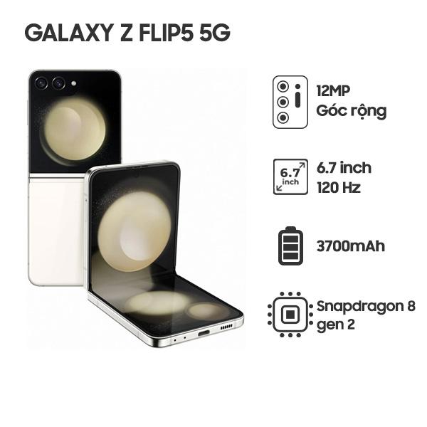 Samsung Galaxy Z Flip5 5G 8GB/256GB Chính Hãng - BHĐT
