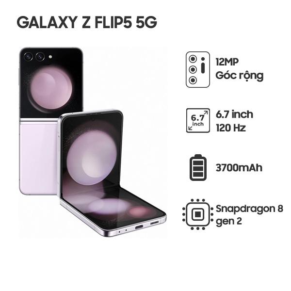 Samsung Galaxy Z Flip5 5G 8GB/256GB Chính Hãng - BHĐT