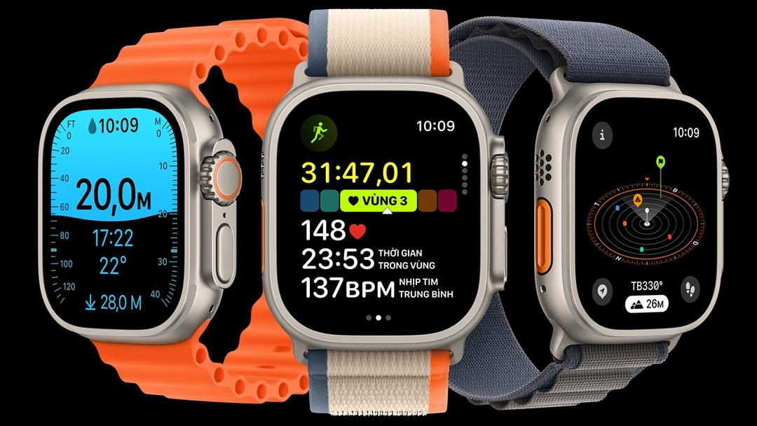 apple watch ultra 2 theo d&otilde;i sức khỏe